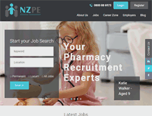 Tablet Screenshot of nzpe.co.nz